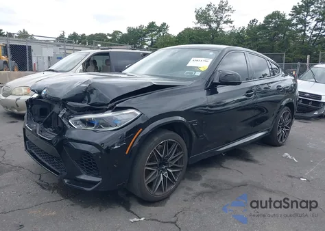 2021 BMW X6 M from USA, damaged, VIN 5YMCY0C02M9E75436